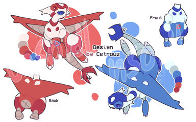 Pokémon Fusion Design for auction